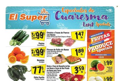 El Super (CA) Weekly Ad Flyer Specials February 22 to February 28, 2023