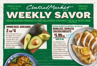 Central Market (TX) Weekly Ad Flyer Specials February 22 to February 28, 2023