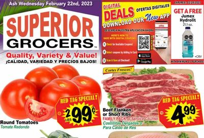 Superior Grocers (CA) Weekly Ad Flyer Specials February 22 to February 28, 2023