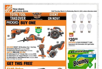 Home Depot (ON) Flyer March 2 to 8