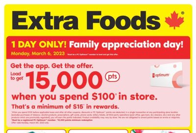 Extra Foods Flyer March 2 to 8