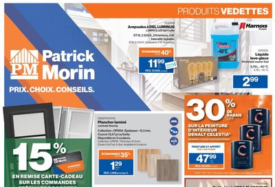 Patrick Morin Flyer March 2 to 8