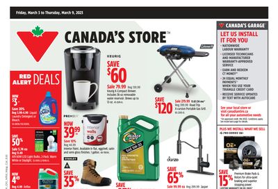 Canadian Tire (ON) Flyer March 3 to 9