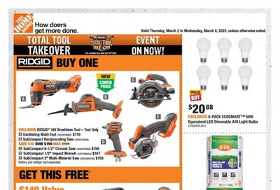 Home Depot (BC) Flyer March 2 to 8