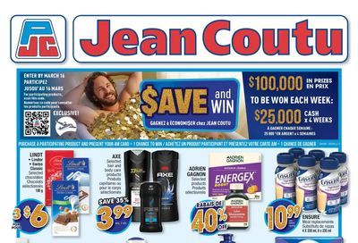 Jean Coutu (NB) Flyer March 3 to 9