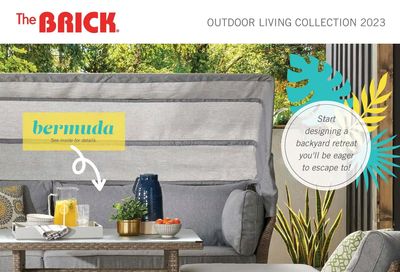 The Brick Outdoor Living Collection Flyer March 1 to July 31