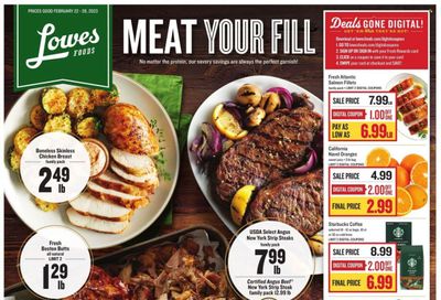 Lowes Foods (NC, SC) Weekly Ad Flyer Specials February 22 to February 28, 2023