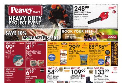 Peavey Mart Flyer March 3 to 9