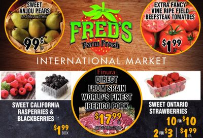 Fred's Farm Fresh Flyer March 1 to 7