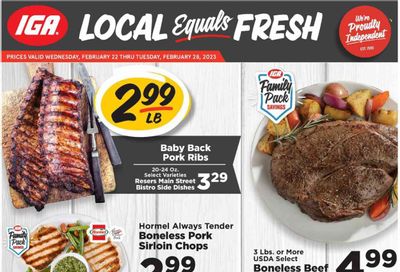 IGA (AL) Weekly Ad Flyer Specials February 22 to February 28, 2023