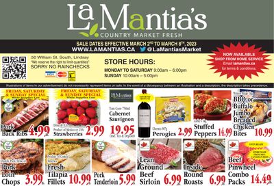 LaMantia's Flyer March 2 to 8