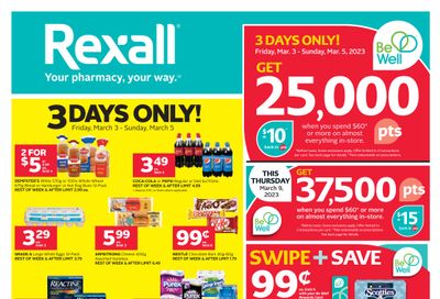 Rexall (BC) Flyer March 3 to 9