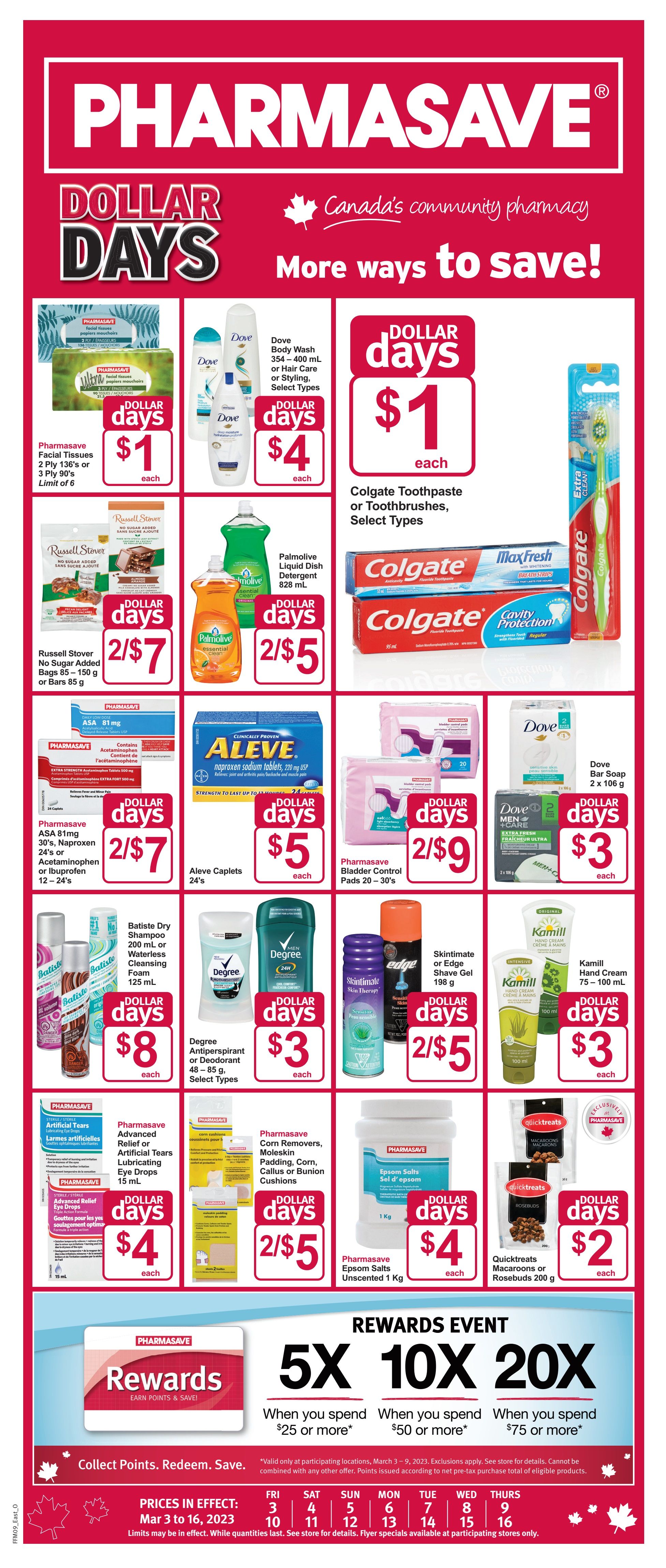 Pharmasave (ON) Flyer March 3 to 16