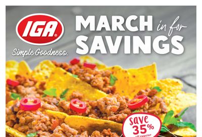 IGA Stores of BC Flyer March 3 to 9