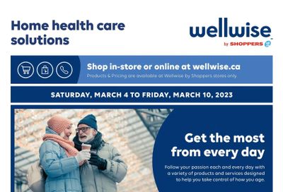 Wellwise By Shoppers Flyer March 4 to 10