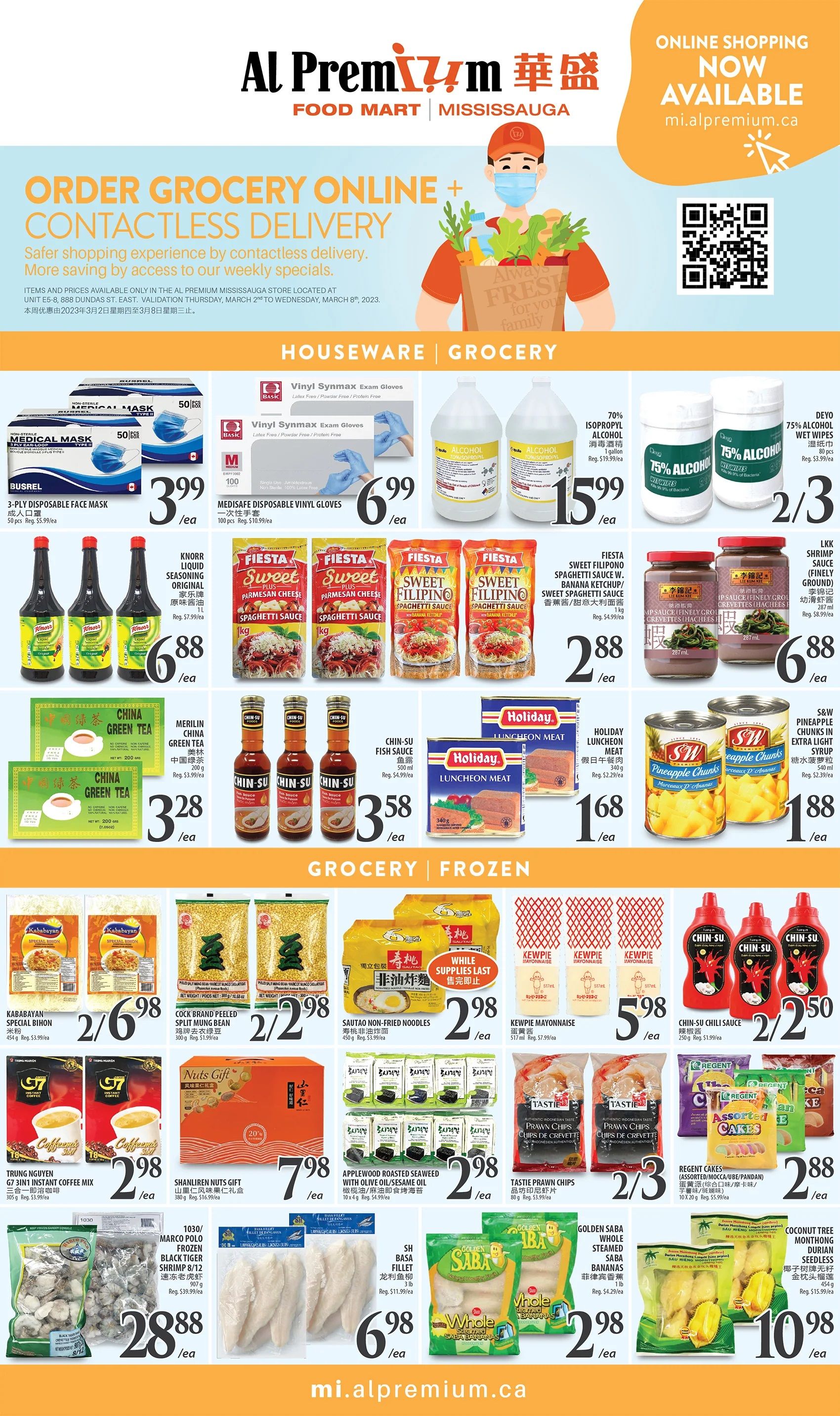Al Premium Food Mart (Mississauga) Flyer March 2 to 8