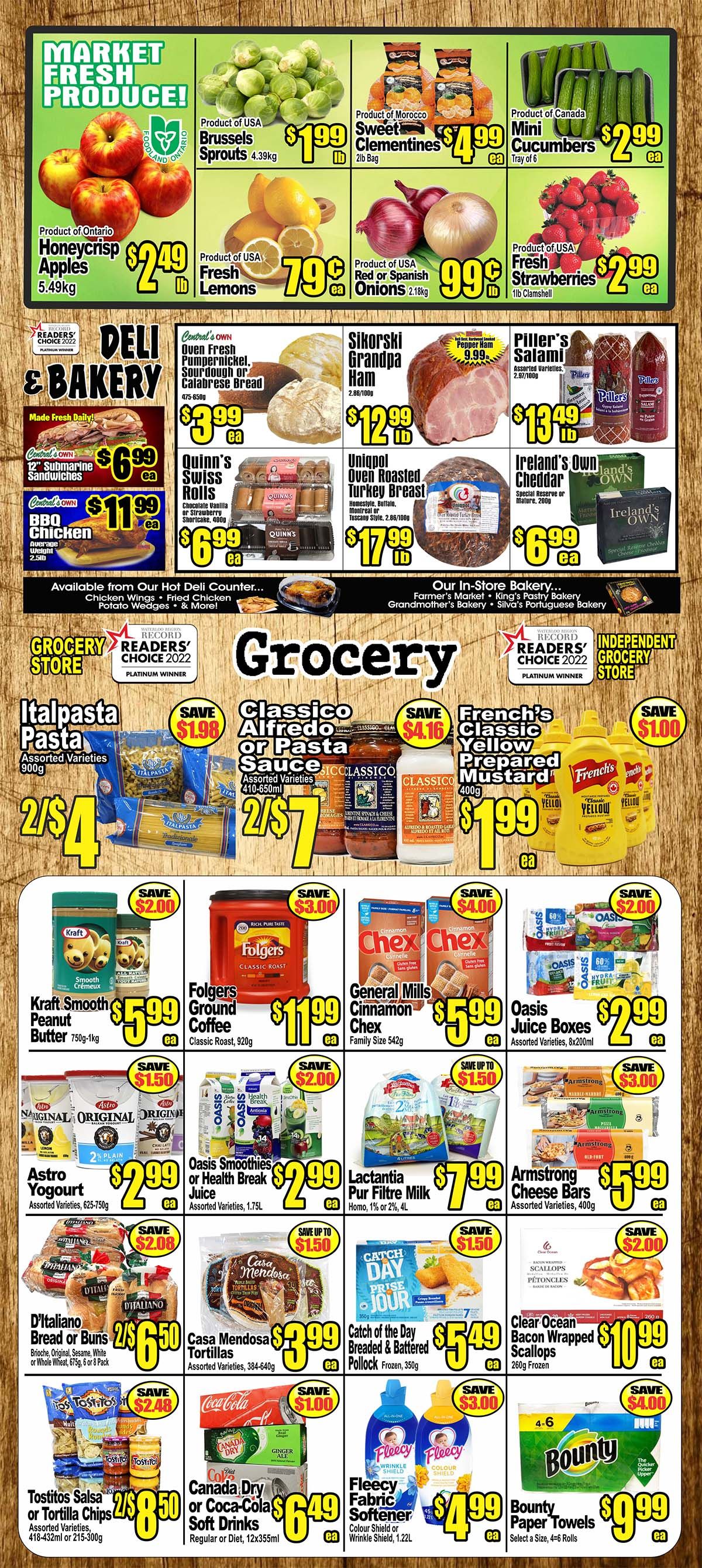 Central Fresh Market Flyer March 2 to 9
