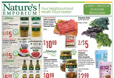 Nature's Emporium Bi-Weekly Flyer March 2 to 15