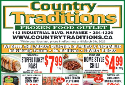 Country Traditions Flyer March 2 to 9