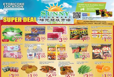 Sunny Foodmart (Etobicoke) Flyer March 3 to 9