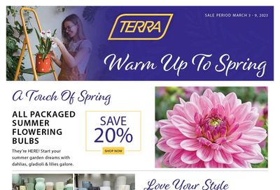 Terra Greenhouses Flyer March 3 to 9