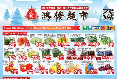 Superking Supermarket (North York) Flyer March 3 to 9