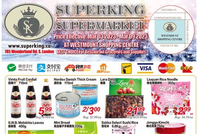 Superking Supermarket (London) Flyer March 3 to 9