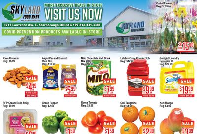 Skyland Food Mart Flyer March 3 to 9