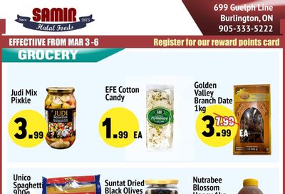 Samir Supermarket Flyer March 3 to 6
