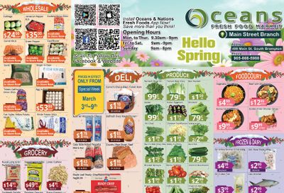 Oceans Fresh Food Market (Main St., Brampton) Flyer March 3 to 9