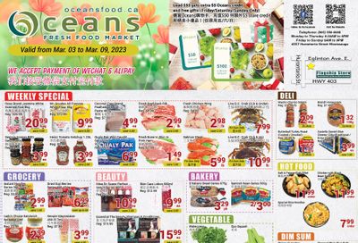 Oceans Fresh Food Market (Mississauga) Flyer March 3 to 9
