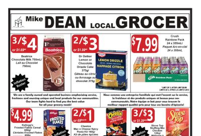 Mike Dean Local Grocer Flyer March 3 to 9