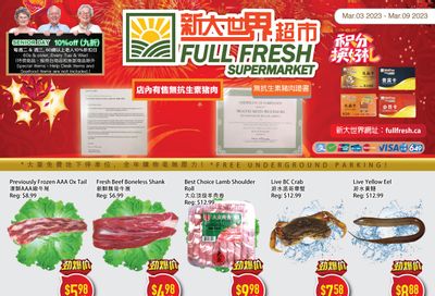 Full Fresh Supermarket Flyer March 3 to 9