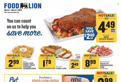Food Lion (GA) Weekly Ad Flyer Specials March 1 to March 7, 2023