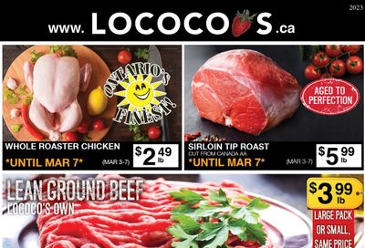 Lococo's Flyer March 3 to 7