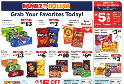 Family Dollar Weekly Ad Flyer Specials February 26 to March 4, 2023