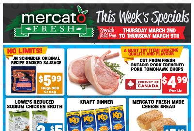 Mercato Fresh Flyer March 2 to 9