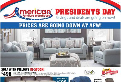 American Furniture Warehouse (AZ, CO, TX) Weekly Ad Flyer Specials February 26 to March 4, 2023