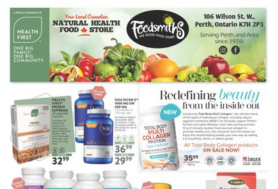 Foodsmith's Health First Flyer March 3 to 18