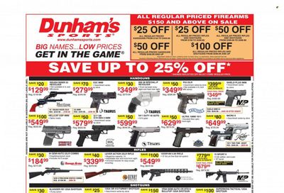 Dunham's Sports (MI, MN, ND, SD, WI) Weekly Ad Flyer Specials February 25 to March 2, 2023