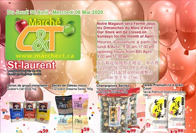 Marche C&T (St. Laurent) Flyer April 30 to May 6