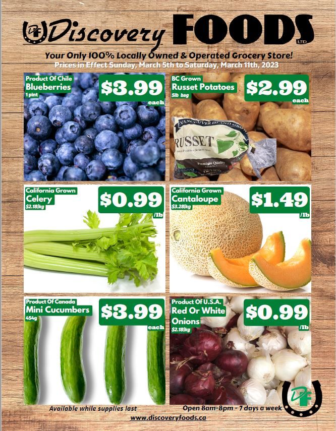 Discovery Foods Flyer March 5 to 11