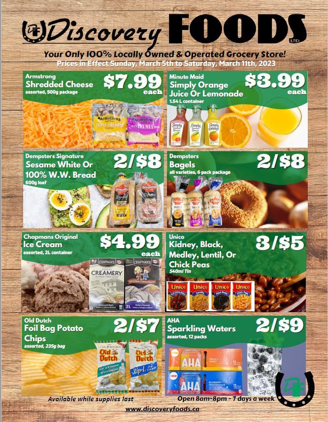 Discovery Foods Flyer March 5 to 11