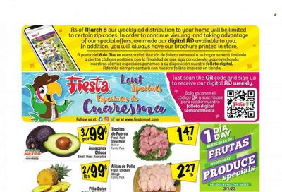 Fiesta Mart (TX) Weekly Ad Flyer Specials March 1 to March 7, 2023