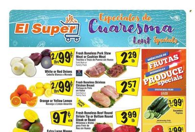 El Super (NM) Weekly Ad Flyer Specials March 1 to March 7, 2023