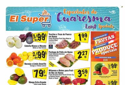 El Super (NV) Weekly Ad Flyer Specials March 1 to March 7, 2023