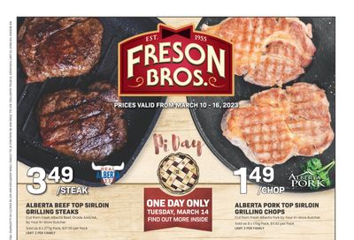 Freson Bros. Flyer March 10 to 16