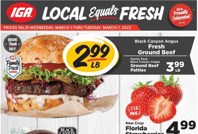 IGA (IN) Weekly Ad Flyer Specials March 1 to March 7, 2023