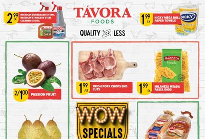 Tavora Foods Flyer March 6 to 12