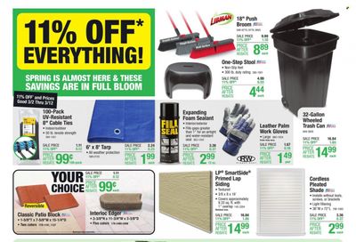 Menards (WV) Weekly Ad Flyer Specials March 2 to March 12, 2023